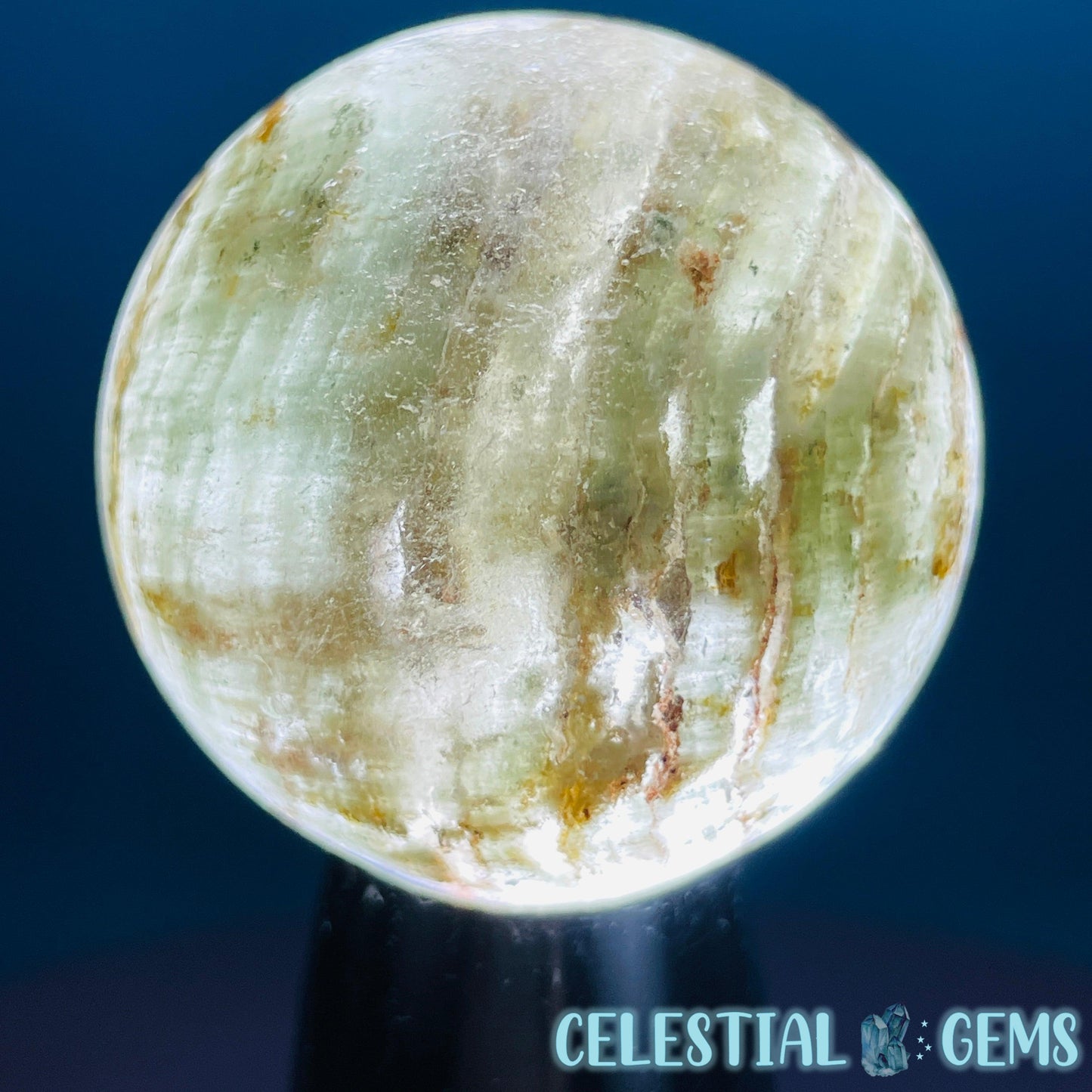 Thousand Layer Lodolite Garden Quartz Small Sphere