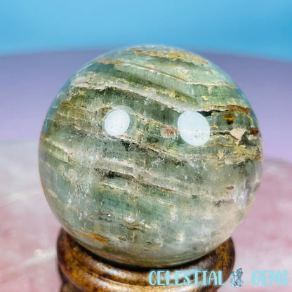 Thousand Layer Lodolite Garden Quartz Small Sphere