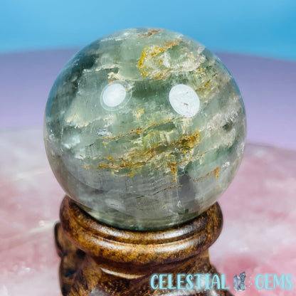 Thousand Layer Lodolite Garden Quartz Small Sphere