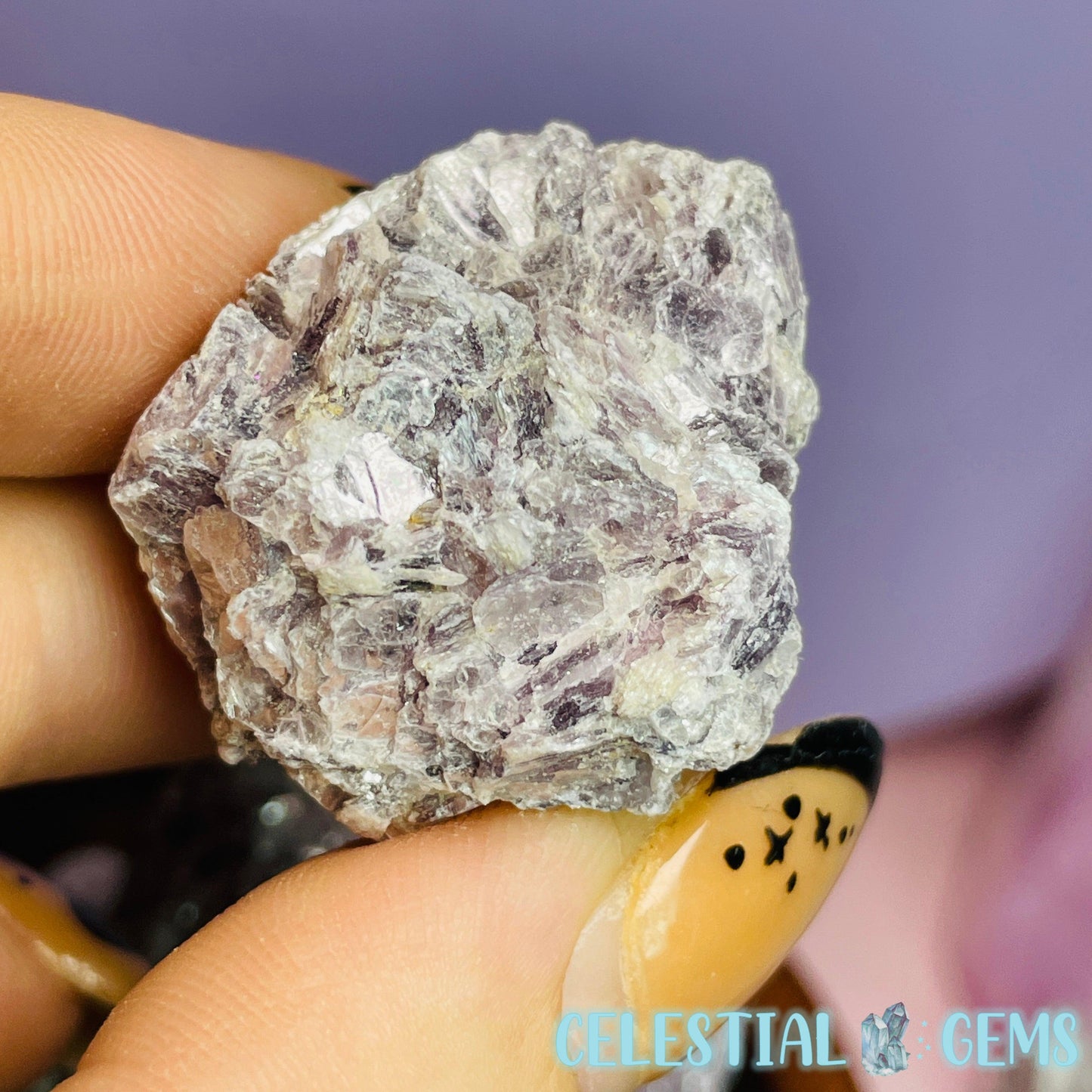 Lepidolite (Purple Mica) Mini Raw Chunk
