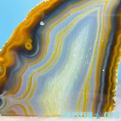 Natural Agate Semi-Polished Small Freeform
