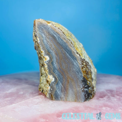 Natural Agate Semi-Polished Small Freeform