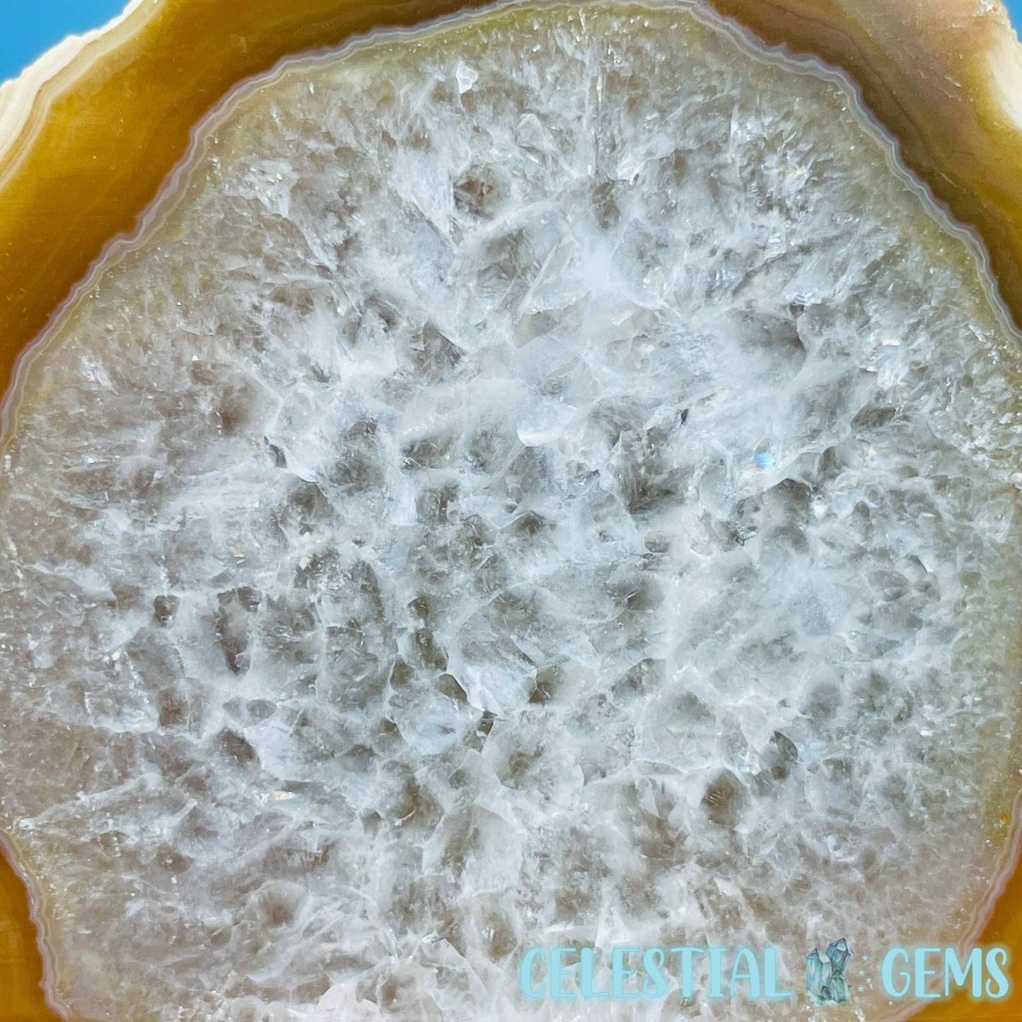 Natural Agate Semi-Polished Small Freeform