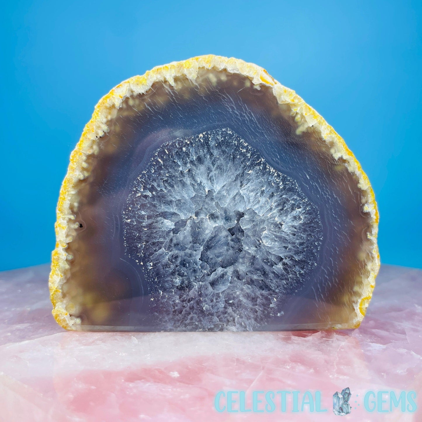 Natural Agate Semi-Polished Small Freeform