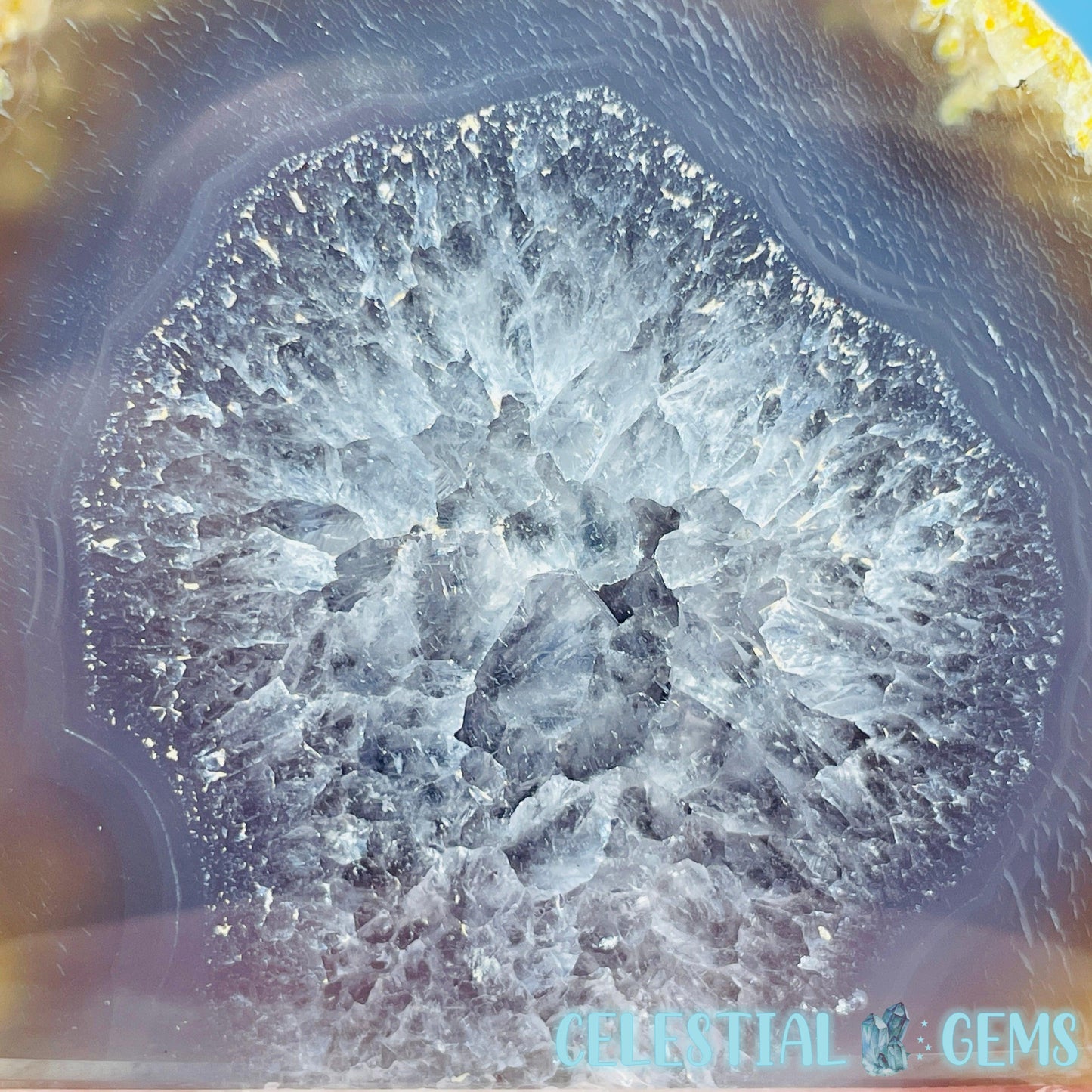 Natural Agate Semi-Polished Small Freeform