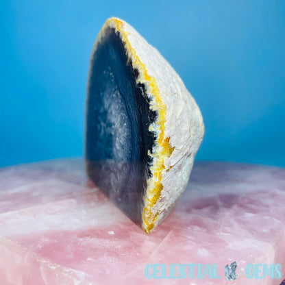 Natural Agate Semi-Polished Small Freeform