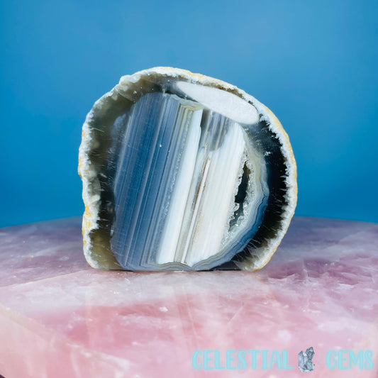 Natural Agate Semi-Polished Small Freeform