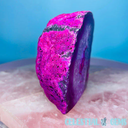 Pink Agate Semi-Polished Small Freeform