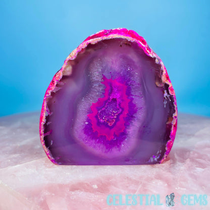 Pink Agate Semi-Polished Small Freeform