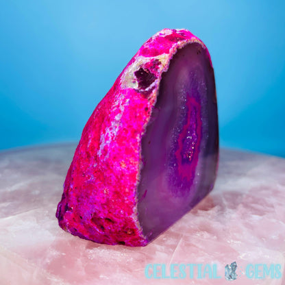Pink Agate Semi-Polished Small Freeform