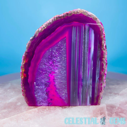 Pink Agate Semi-Polished Small Freeform