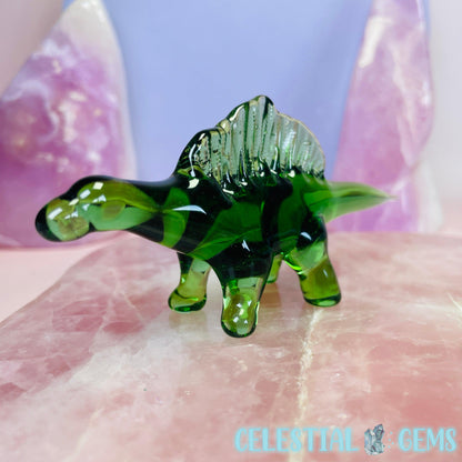 Blown Glass Ouranosaurus Dinosaur Medium Ornament