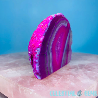 Pink Agate Semi-Polished Small Freeform