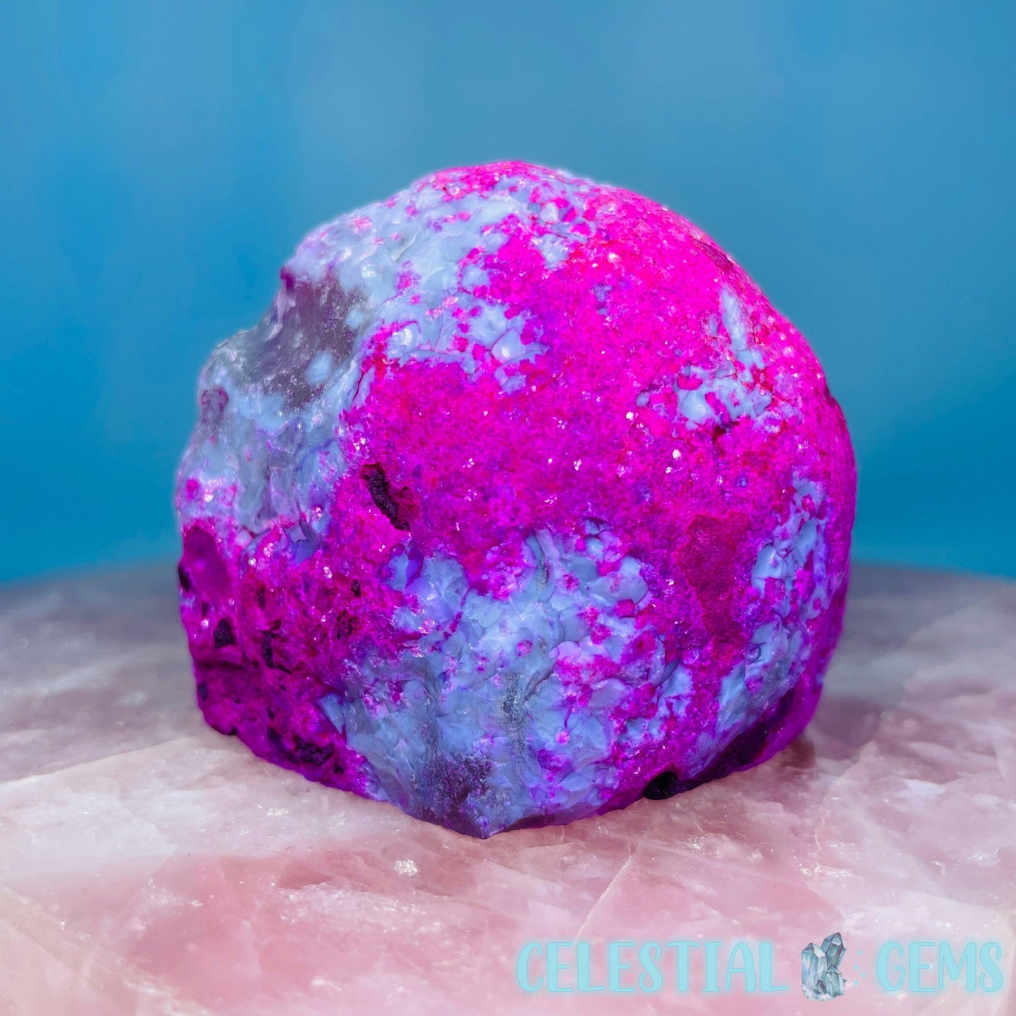 Pink Agate Semi-Polished Small Freeform