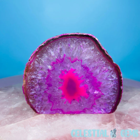 Pink Agate Semi-Polished Small Freeform