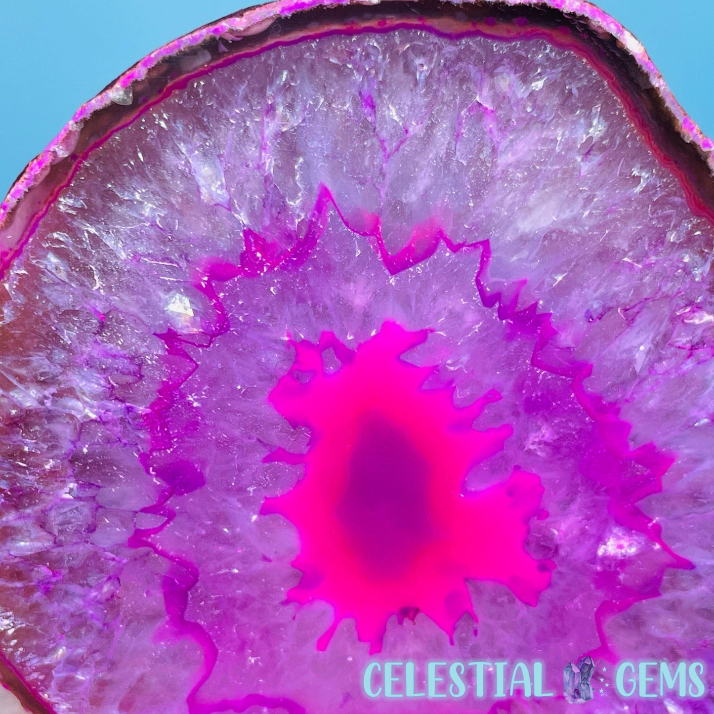 Pink Agate Semi-Polished Small Freeform