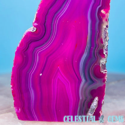 Pink Agate Semi-Polished Small Freeform