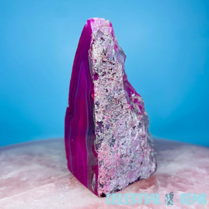 Pink Agate Semi-Polished Small Freeform