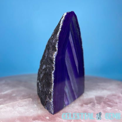 Purple Agate Semi-Polished Small Freeform
