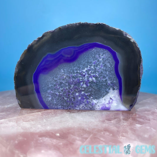 Purple Agate Semi-Polished Small Freeform