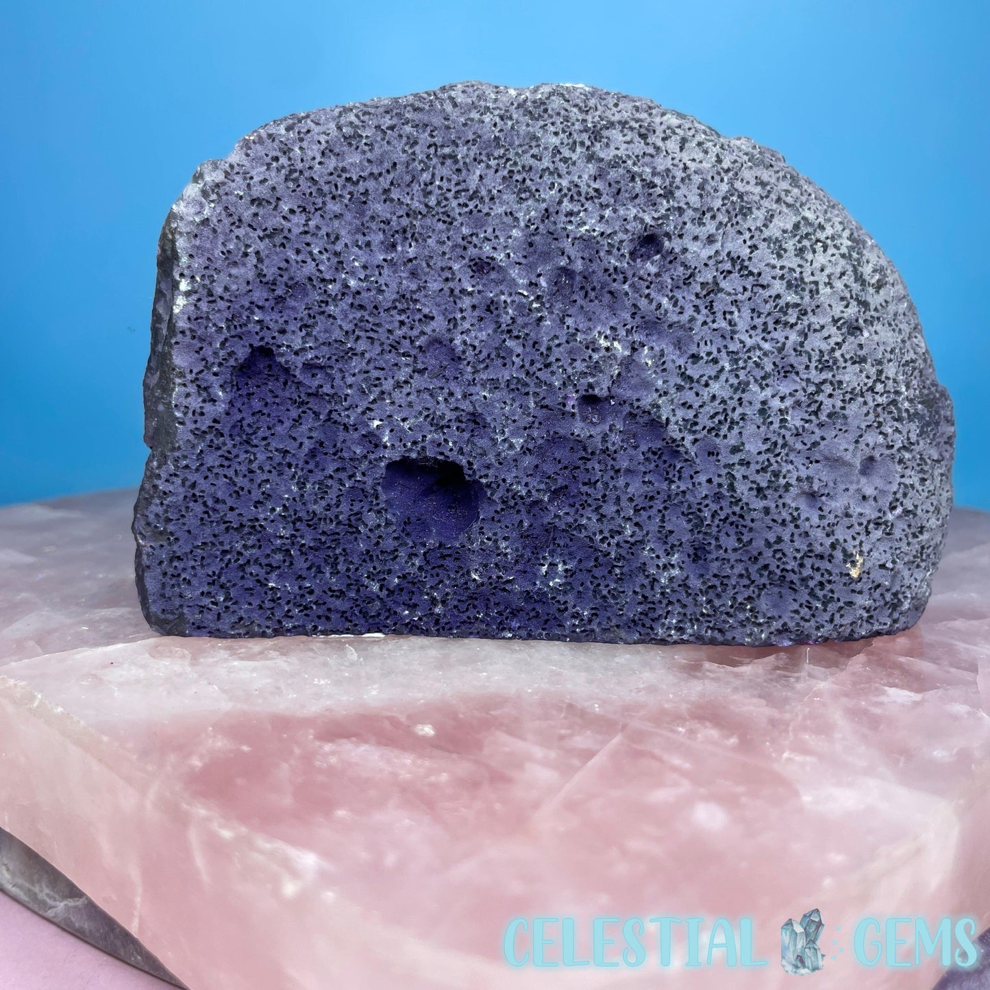 Purple Agate Semi-Polished Small Freeform