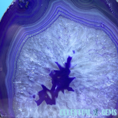 Purple Agate Semi-Polished Small Freeform