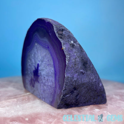 Purple Agate Semi-Polished Small Freeform