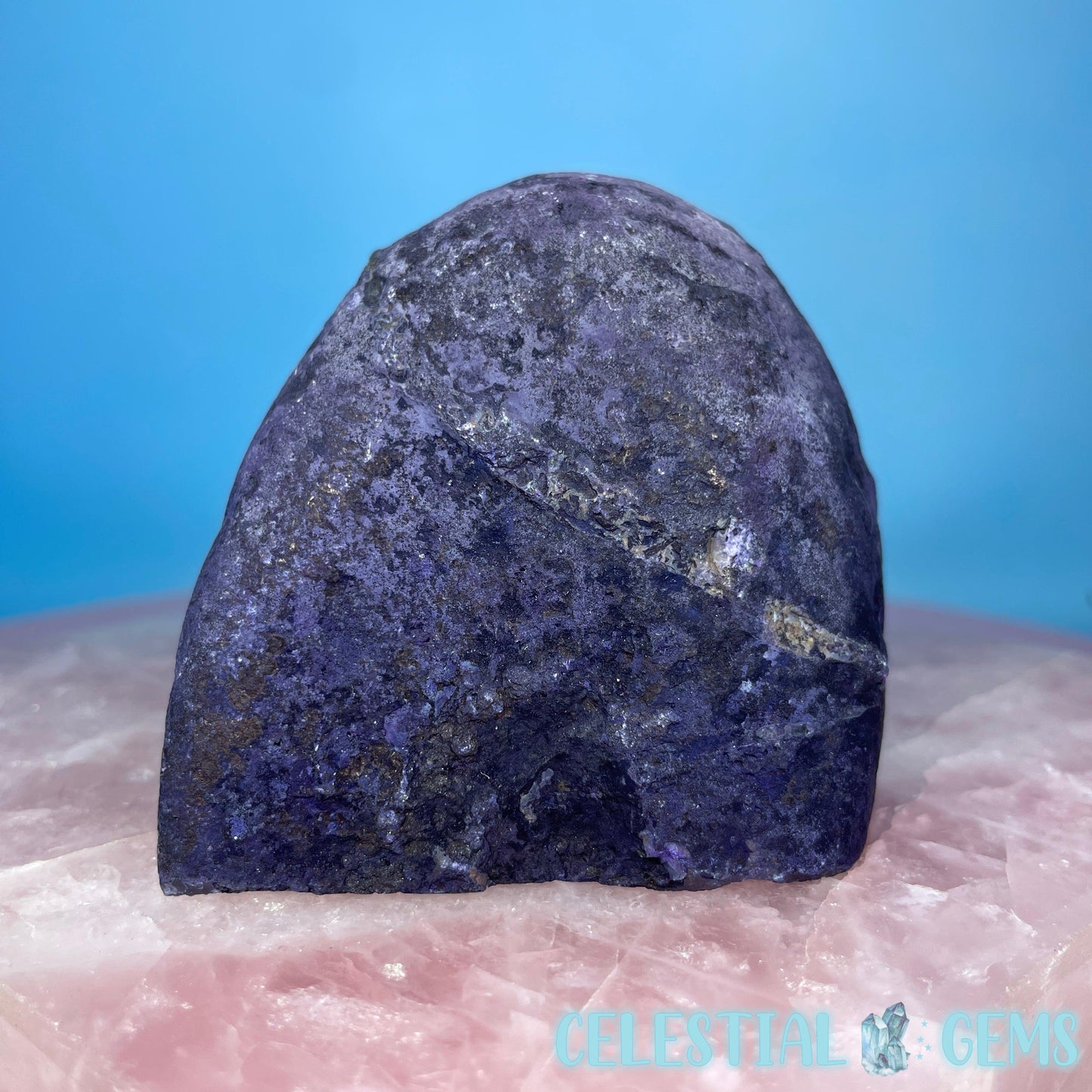Purple Agate Semi-Polished Small Freeform