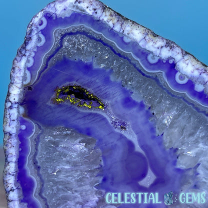 Purple Agate Semi-Polished Small Freeform