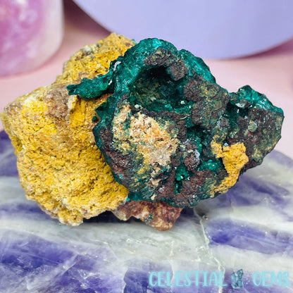 Rare Dioptase Cluster Medium Specimen B