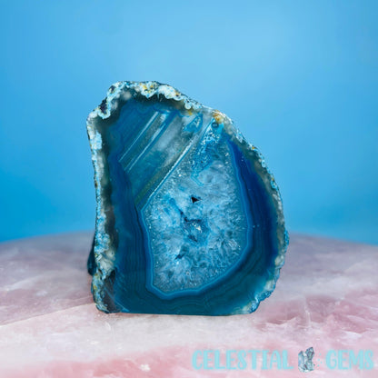 Teal Agate Semi-Polished Small Freeform