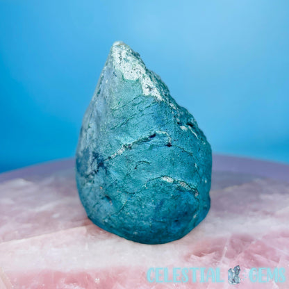 Teal Agate Semi-Polished Small Freeform