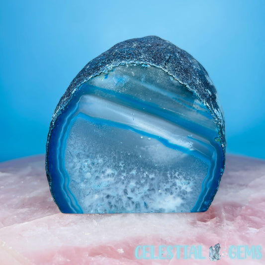 Teal Agate Semi-Polished Small Freeform