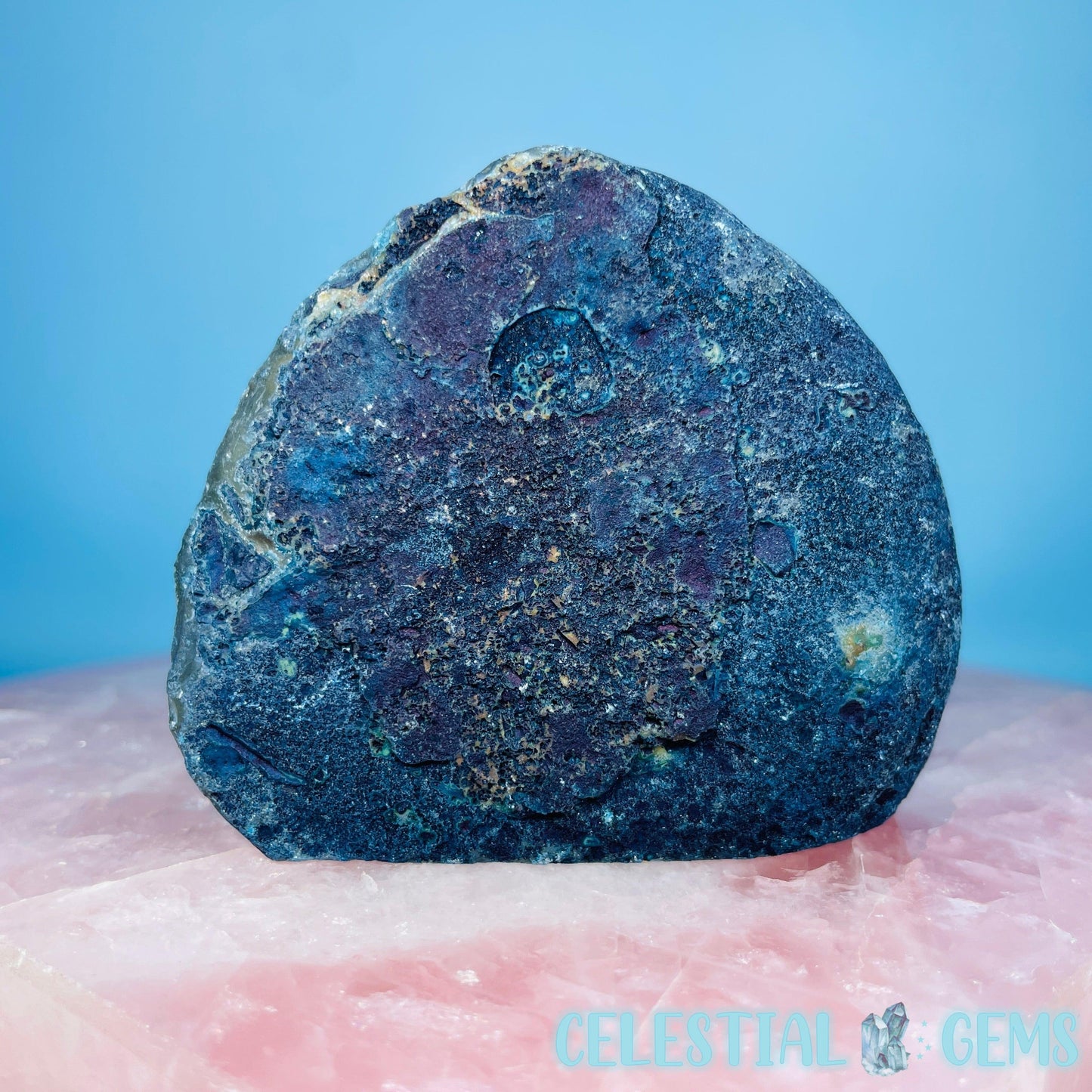 Teal Agate Semi-Polished Small Freeform