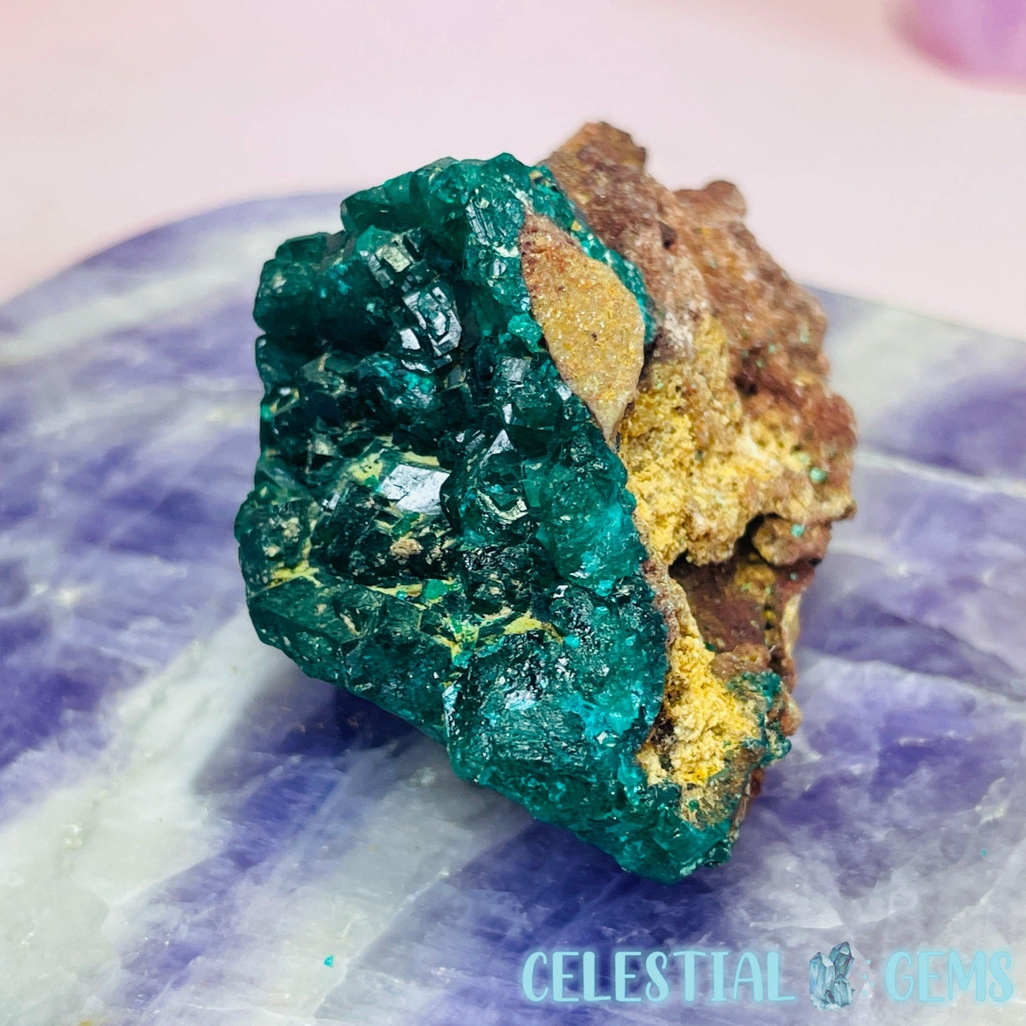 Rare Dioptase Cluster Small Specimen E