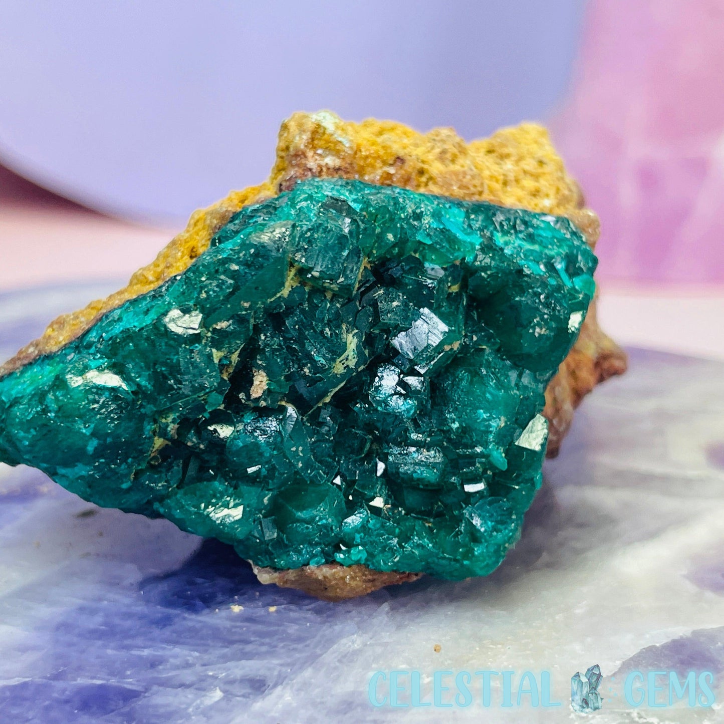 Rare Dioptase Cluster Small Specimen E