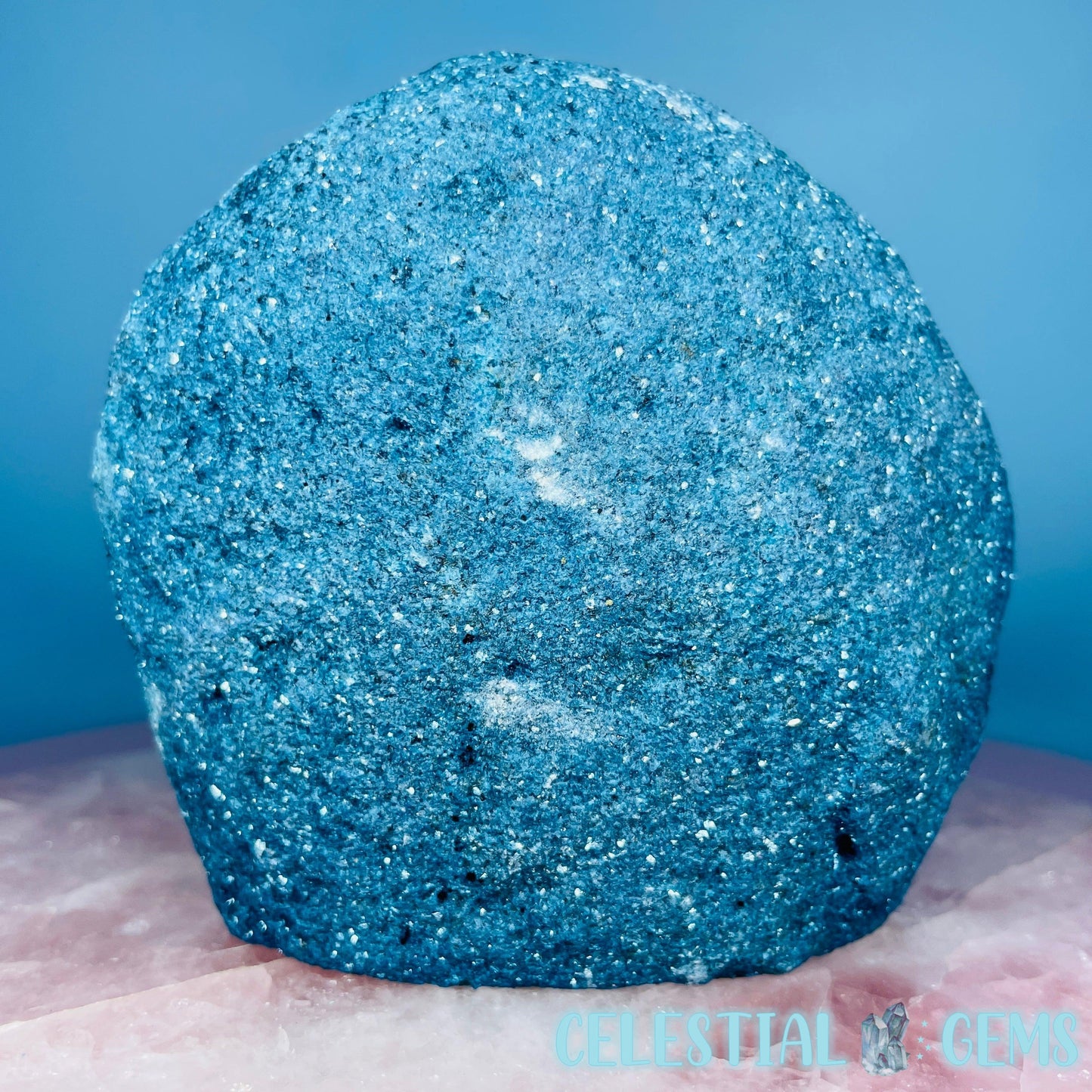 Teal Agate Semi-Polished Small Freeform