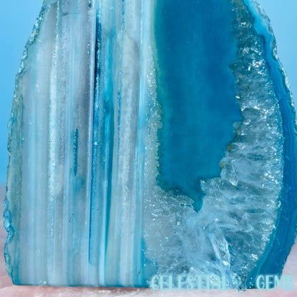 Teal Agate Semi-Polished Small Freeform