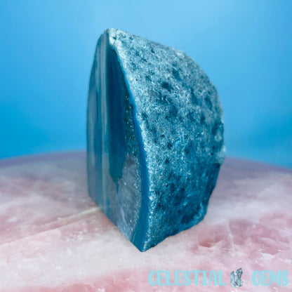 Teal Agate Semi-Polished Small Freeform