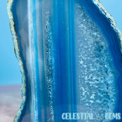 Teal Agate Semi-Polished Small Freeform