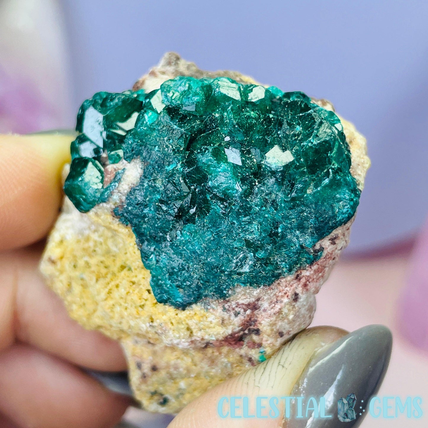 Rare Dioptase Cluster Small Specimen I