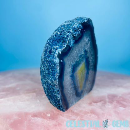 Blue Agate Semi-Polished Small Freeform