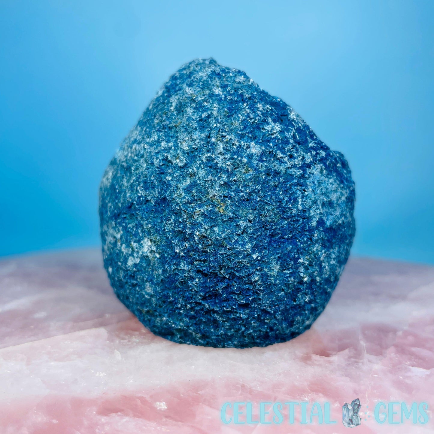 Blue Agate Semi-Polished Small Freeform