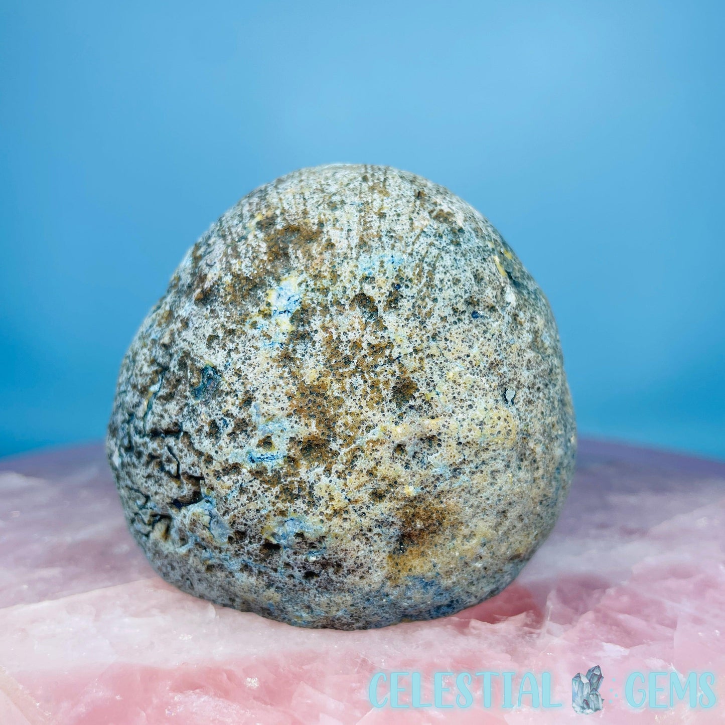 Blue Agate Semi-Polished Small Freeform