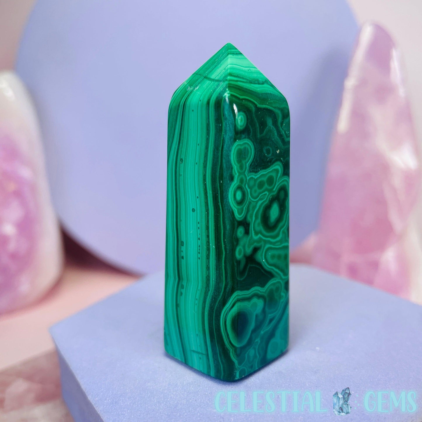 Malachite Small Obelisk Tower