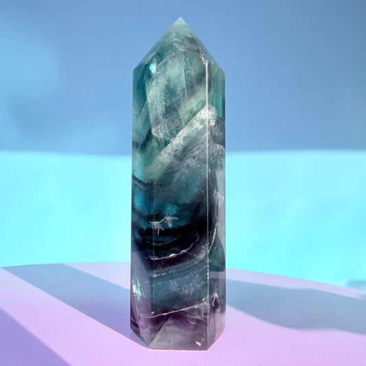 Fluorite Small Tower (Video)