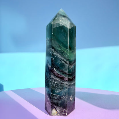 Fluorite Small Tower (Video)