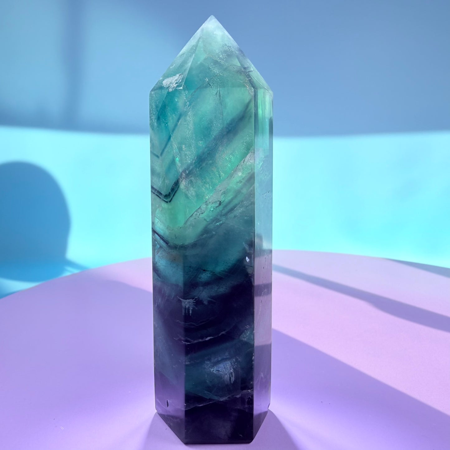 Fluorite Small Tower (Video)