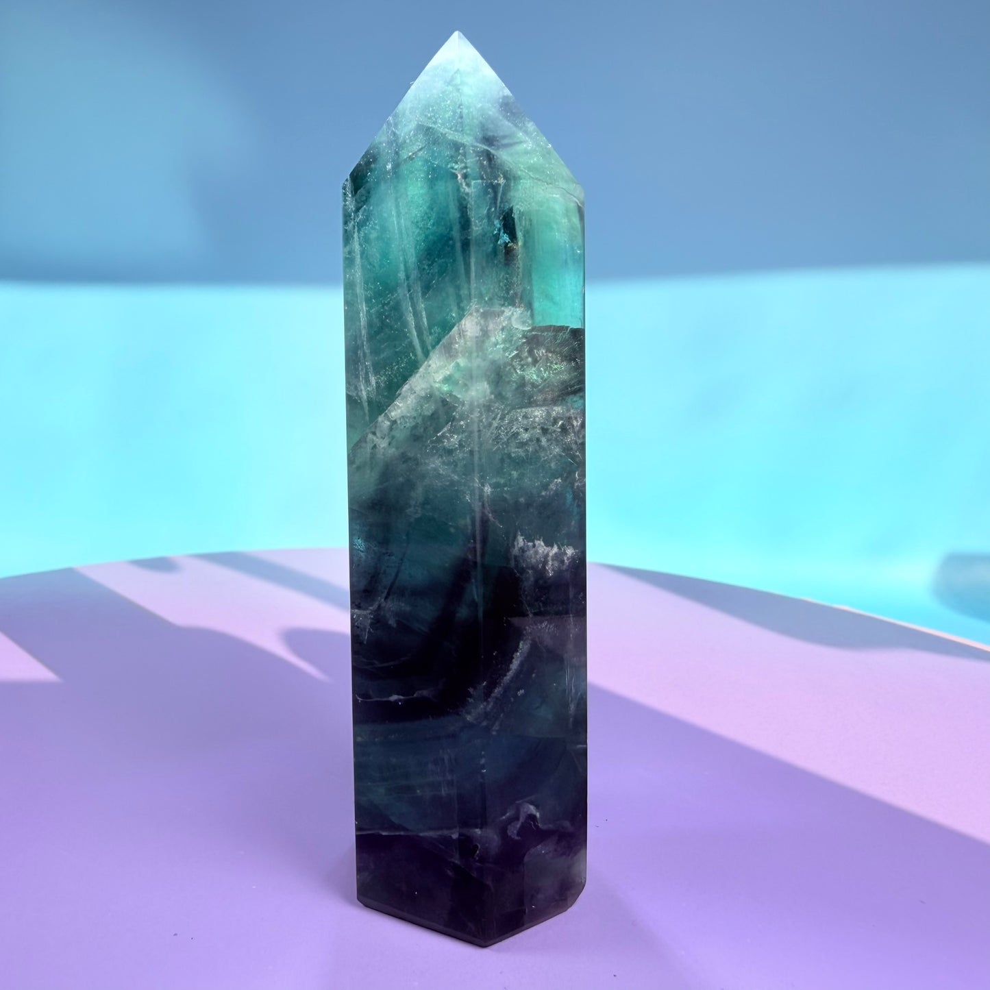 Fluorite Small Tower (Video)
