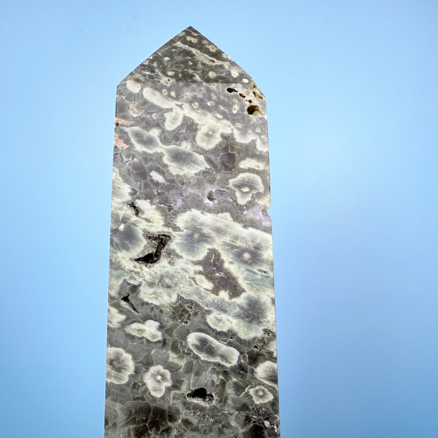 Green Ocean Jasper Large Tower
